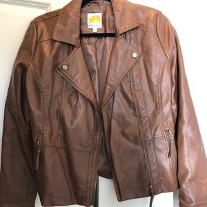 Women’s Vegan Leather Jacket